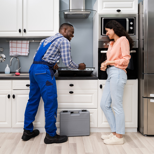 how long does it typically take to complete cooktop repair services in Hurley